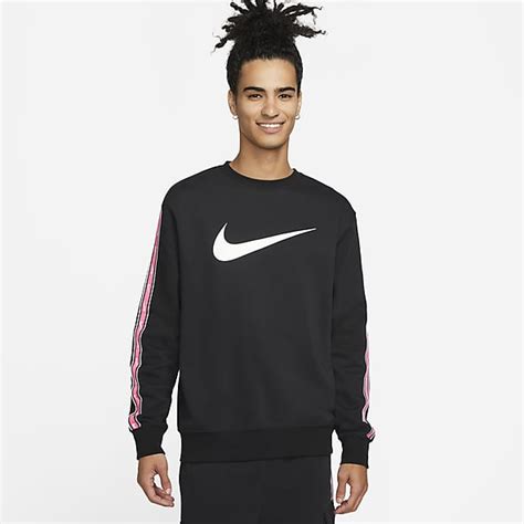 schwarze nike strickjacke herren|Schwarze Hoodies & Sweatshirts für Herren .